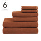 Rust 6Pc Bath Towel Set | Nate Home by Nate Berkus