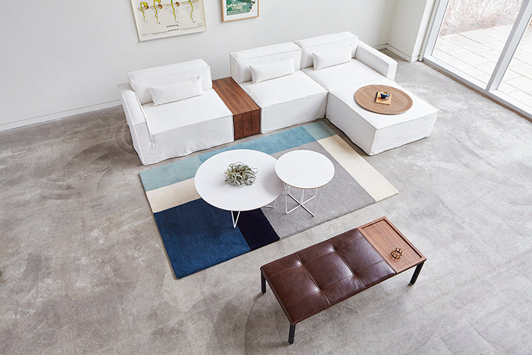 Array Coffee Table | Round White