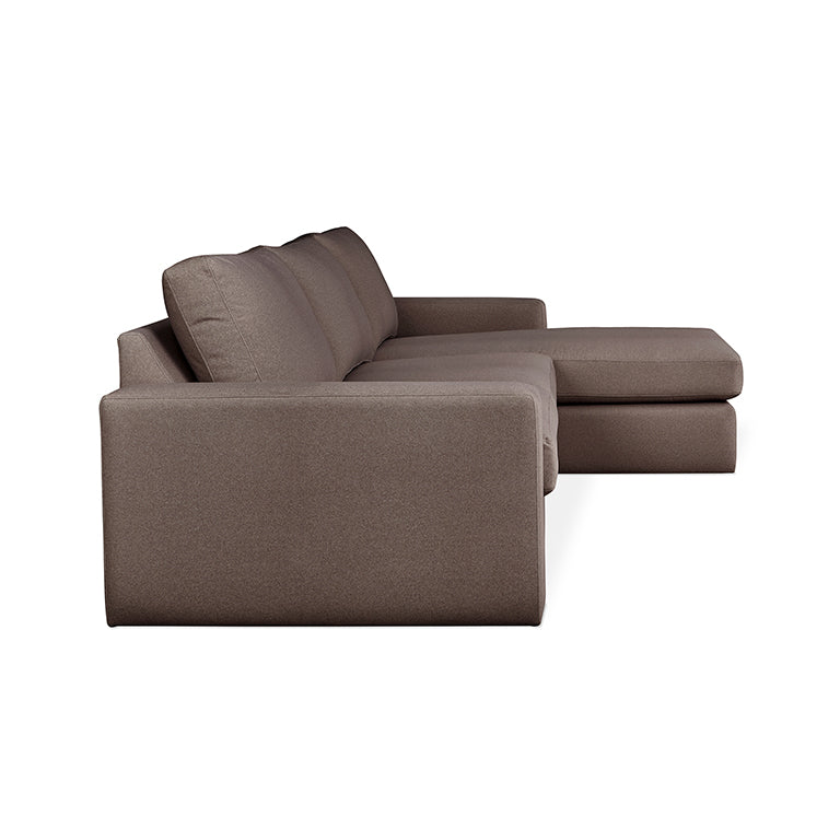 Ashdale Sectional | Merino Carob