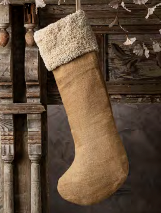 Jute Shag Stocking