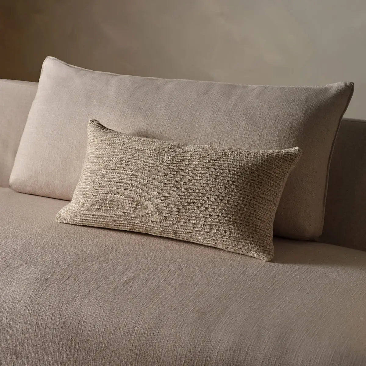 Margosa Lumbar Pillow | Ivory