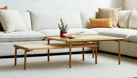 Manifold Coffee Table | Blonde Ash Rectangle