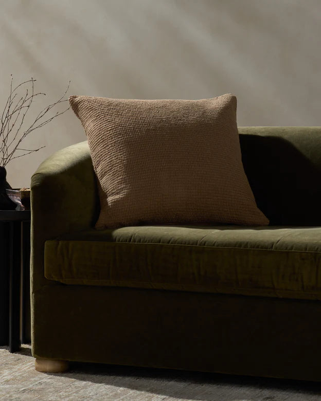 Brown Pillow | Jeremiah Brent x Loloi