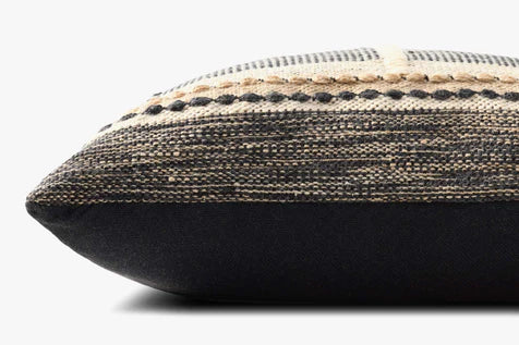 Black/Ivory Pillow | Indoor/Outdoor