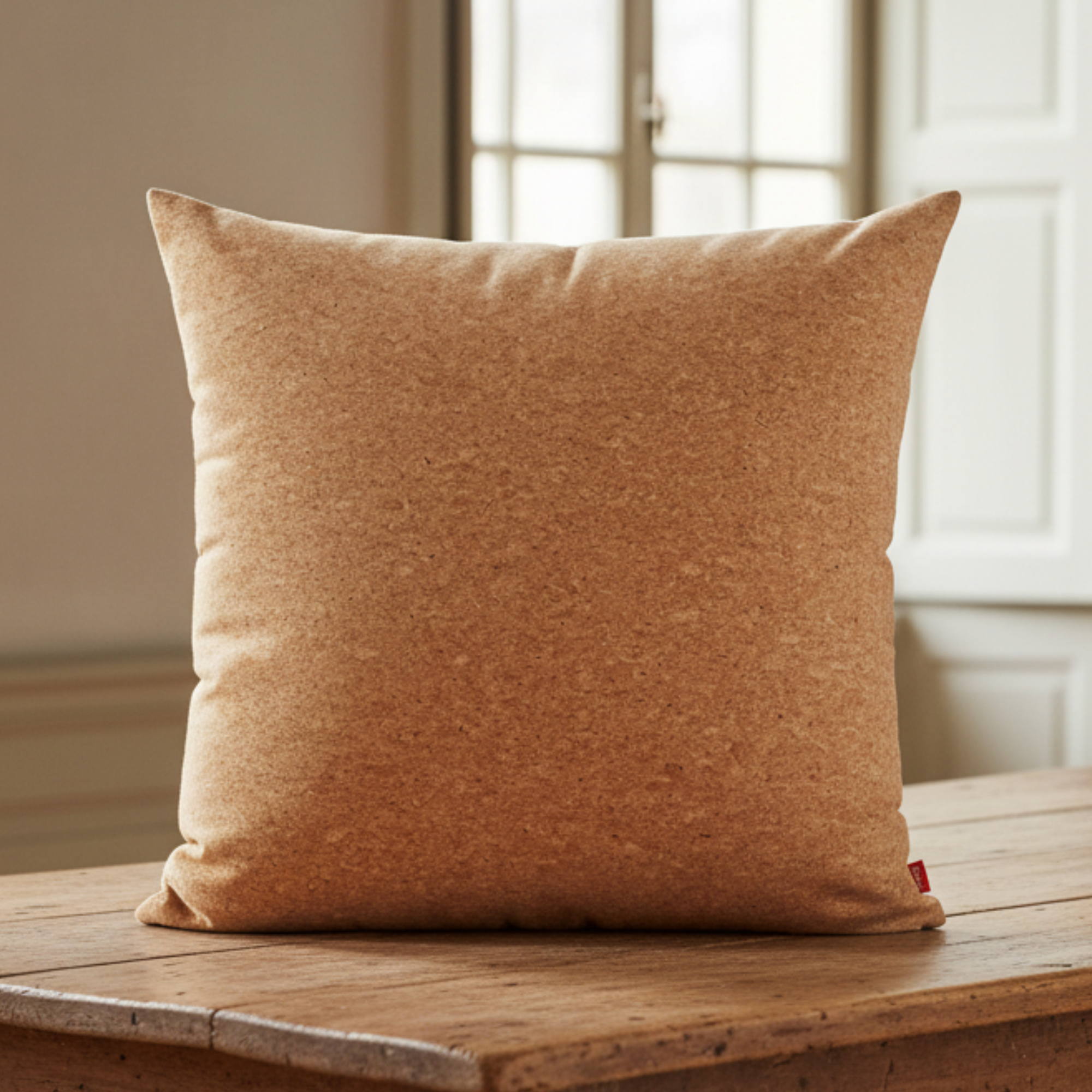 Cork Puff Pillow