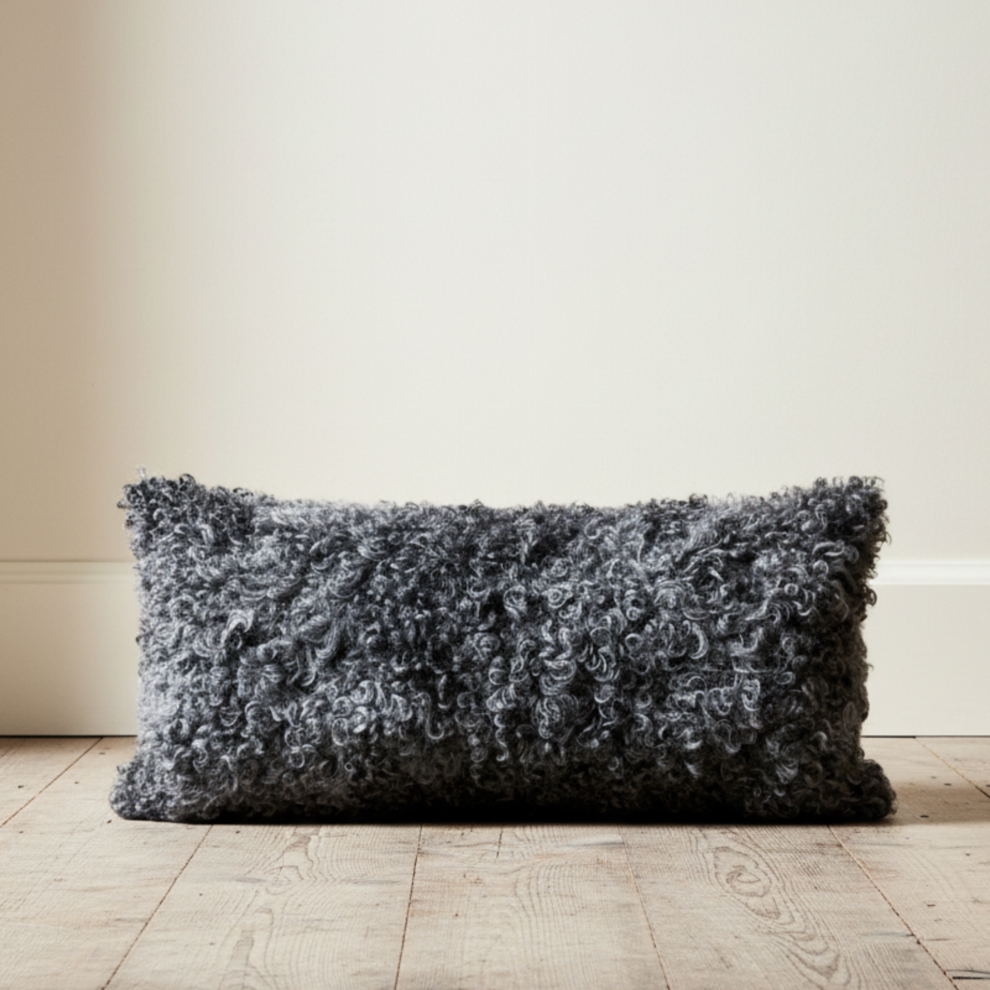 Gotland Sheepskin Lumbar Pillow