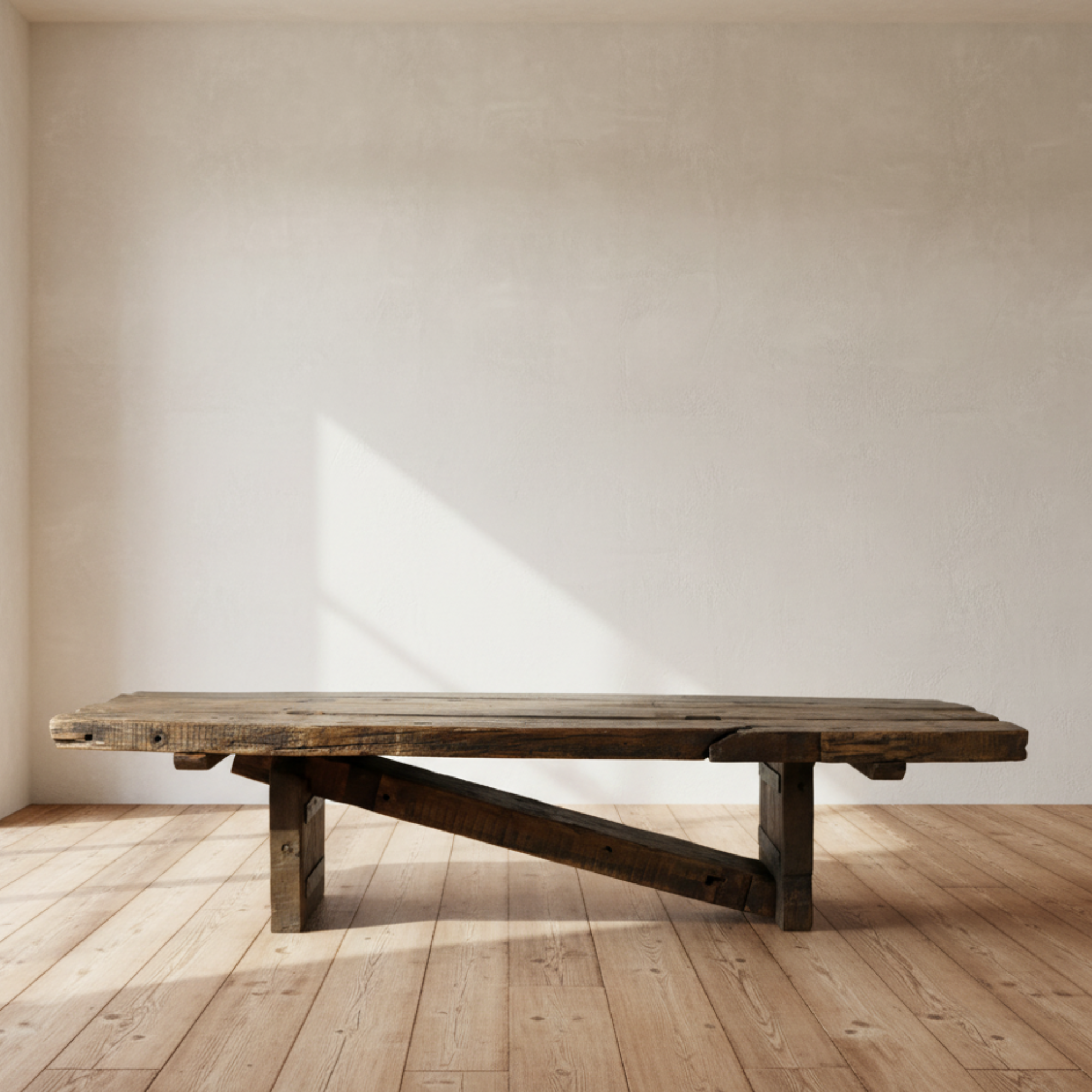 Salvaged Beam Coffee Table