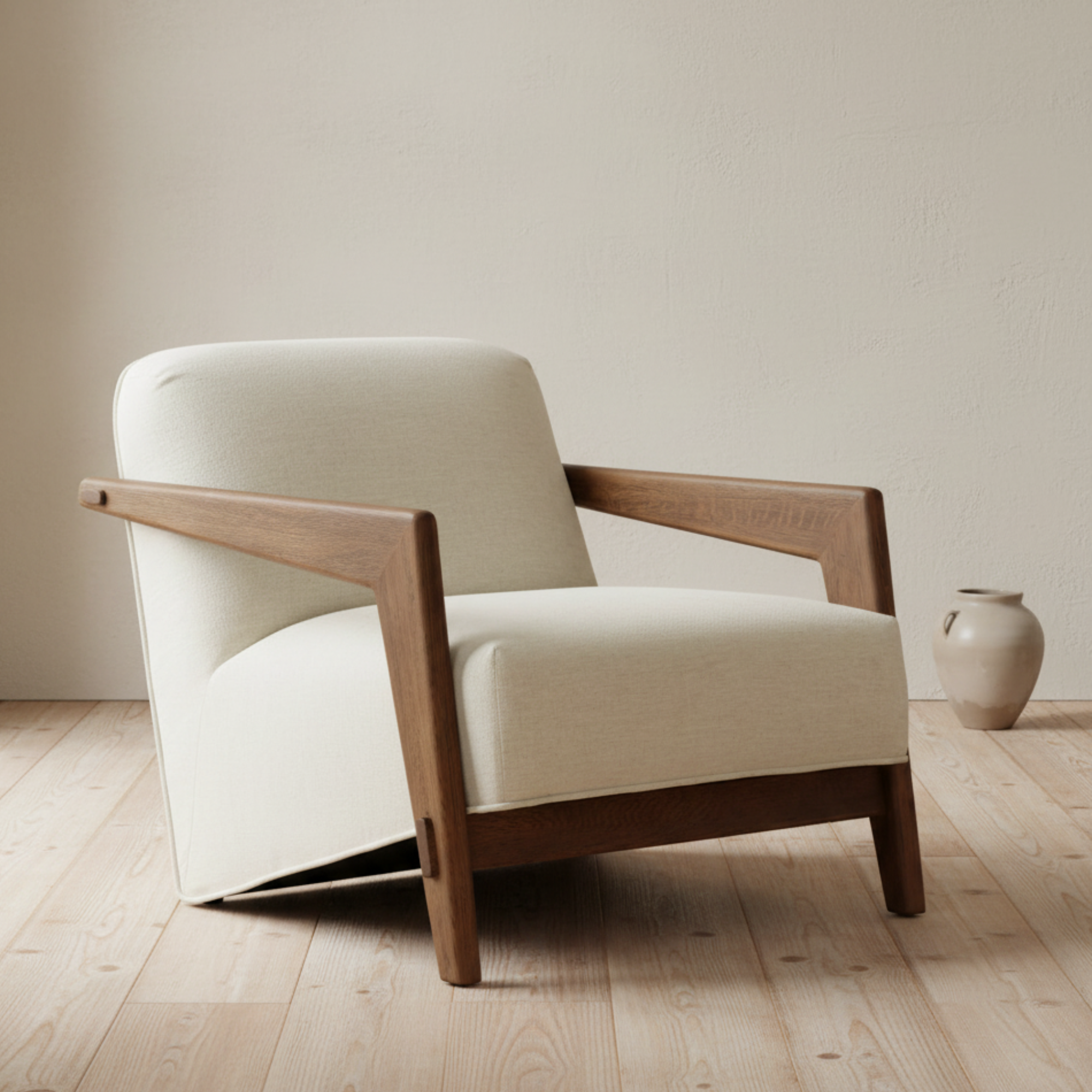 Bosco Lounge Chair | Geralt Linen