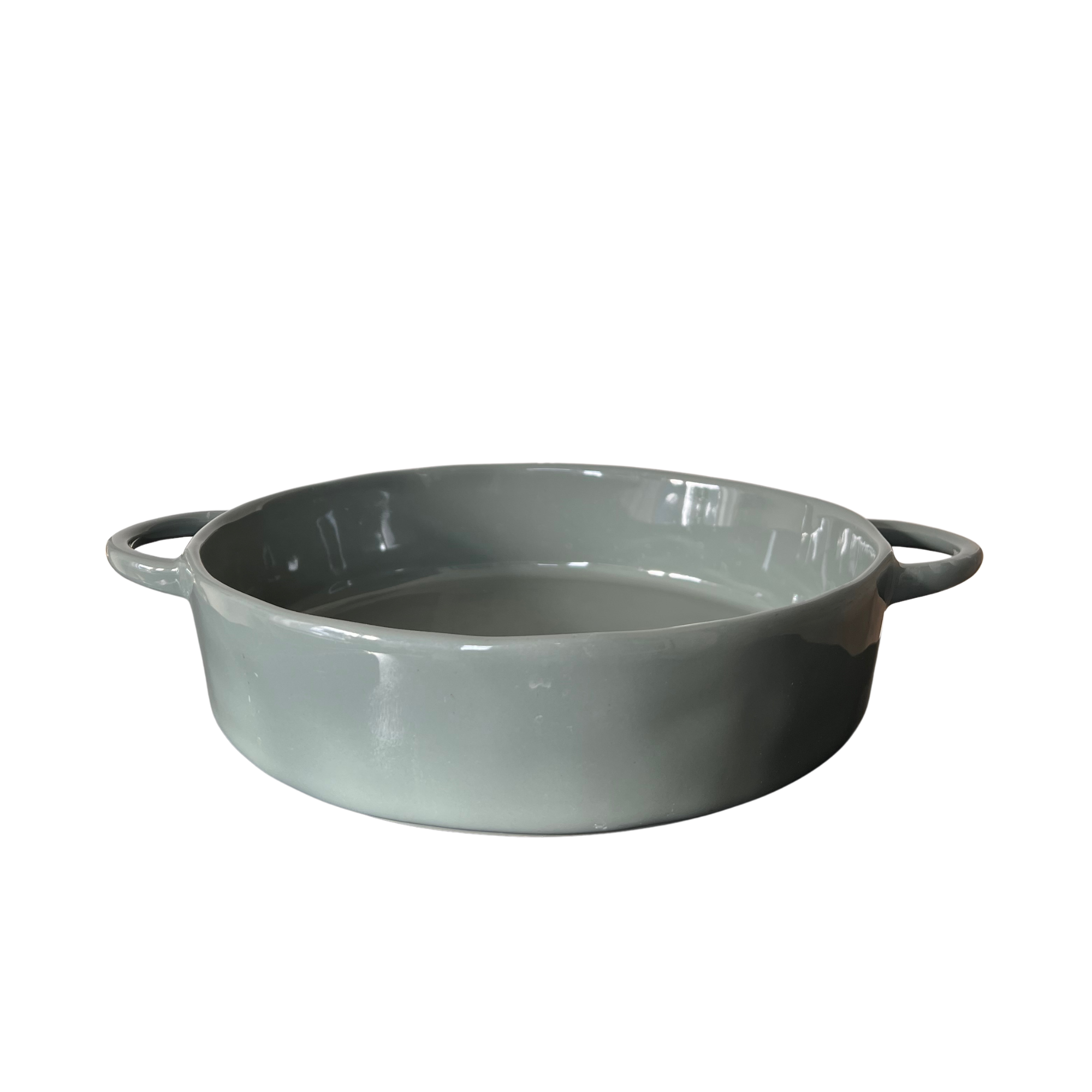 2 Quart Stoneware Serving Baker | Green