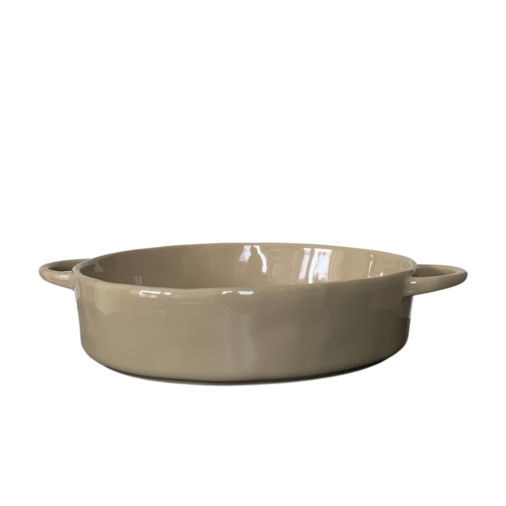 2 Quart Stoneware Serving Baker | Beige
