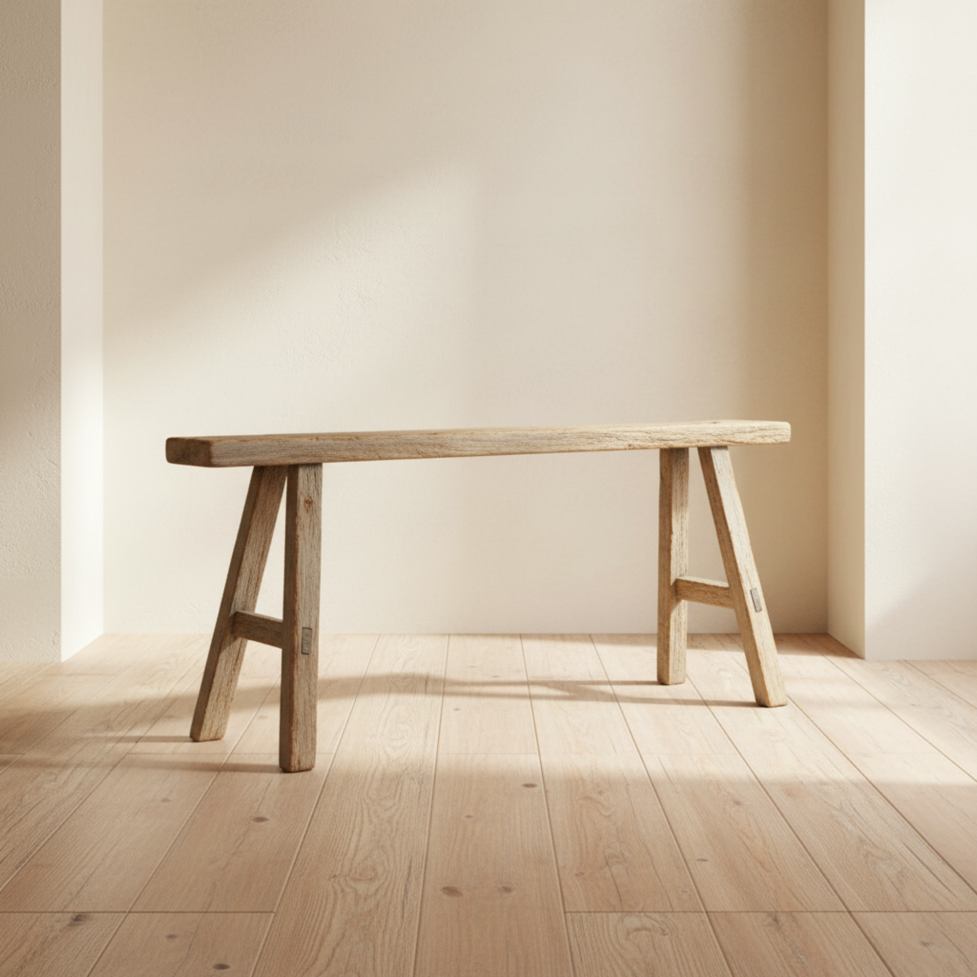 Simple Village Bench