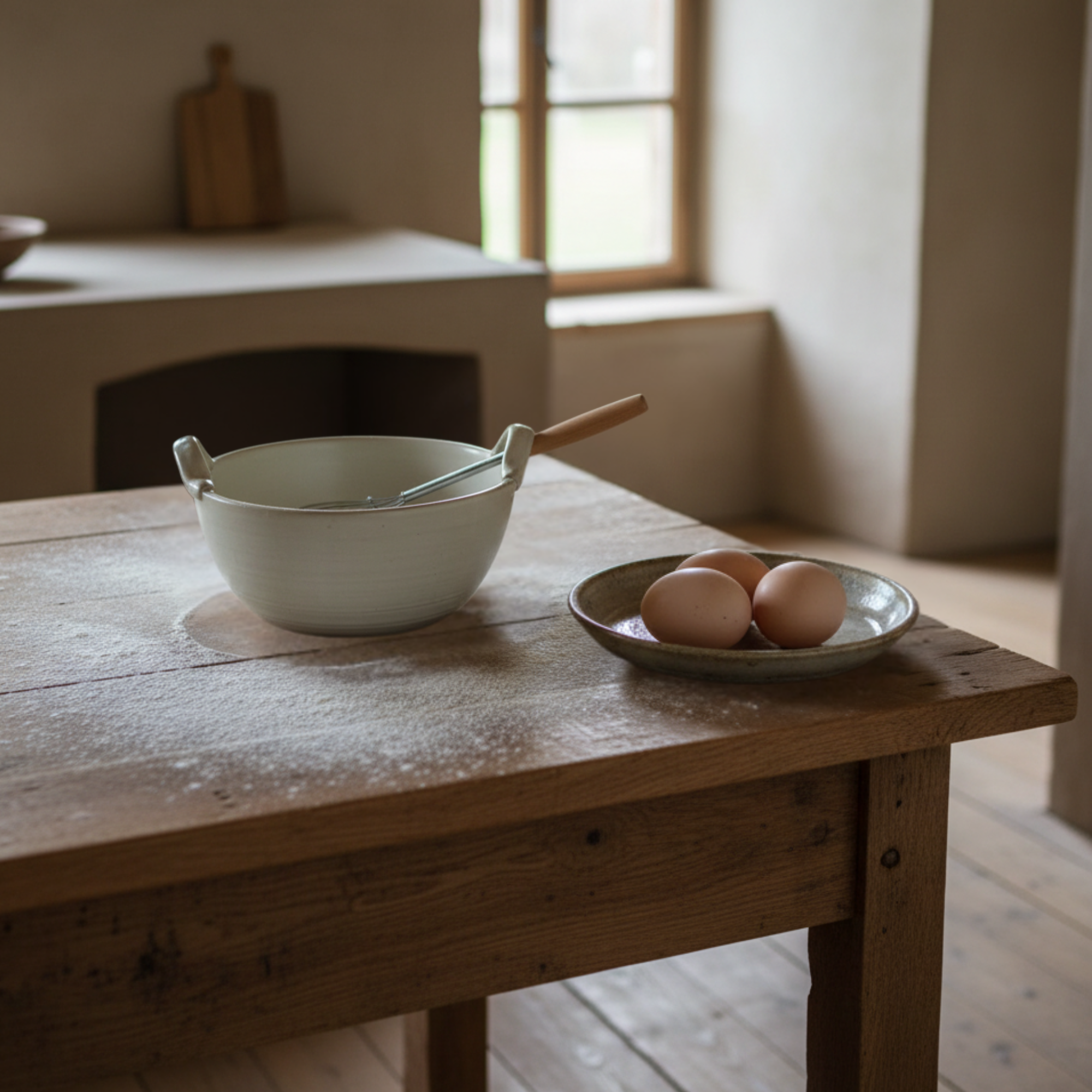 Batter Bowl With Whisk