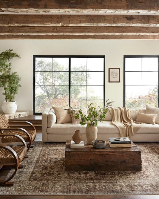 Sinclair | Rust/Lagoon | Magnolia Home By Joanna Gaines x Loloi