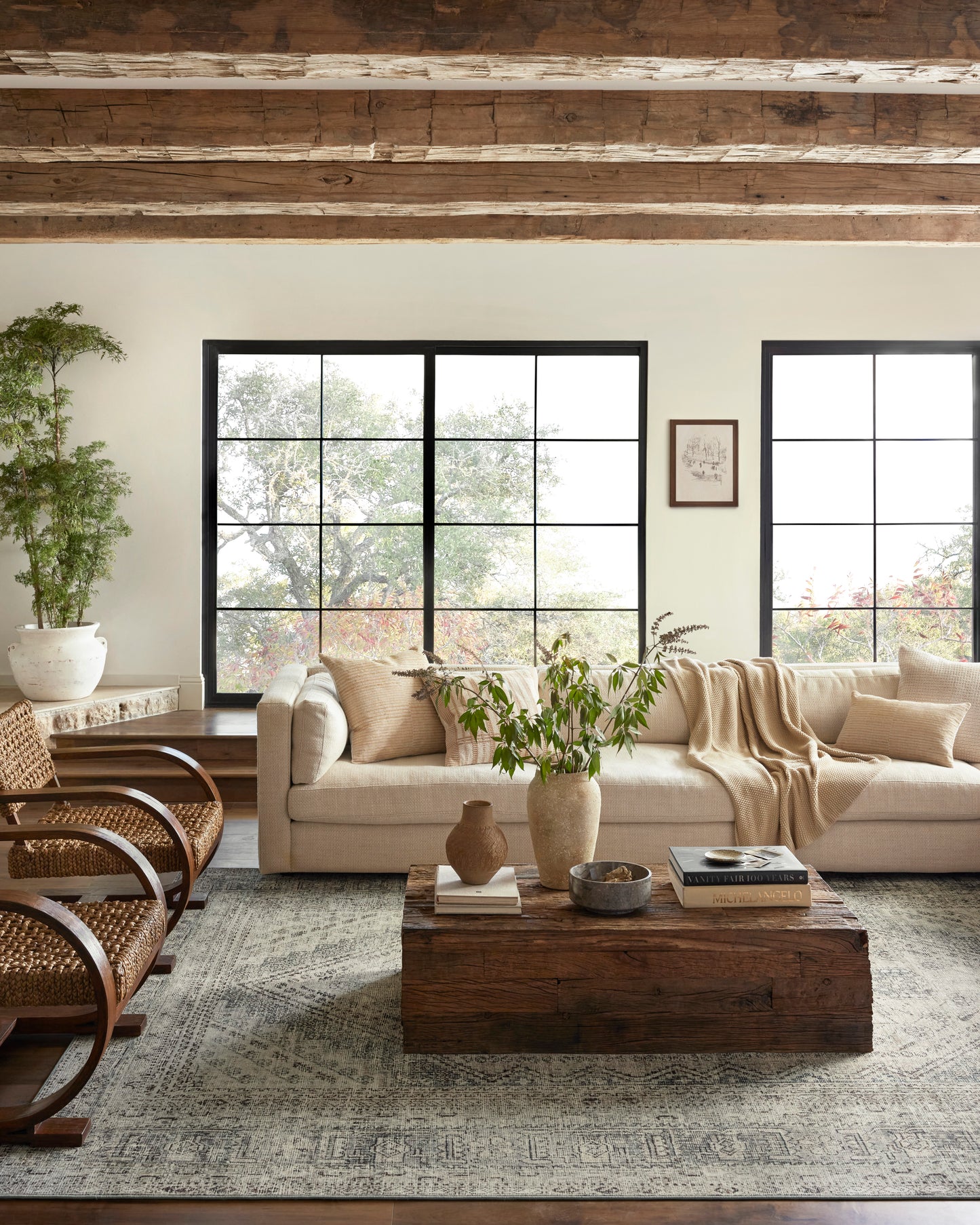 Sinclair | Natural/Sage | Magnolia Home By Joanna Gaines x Loloi