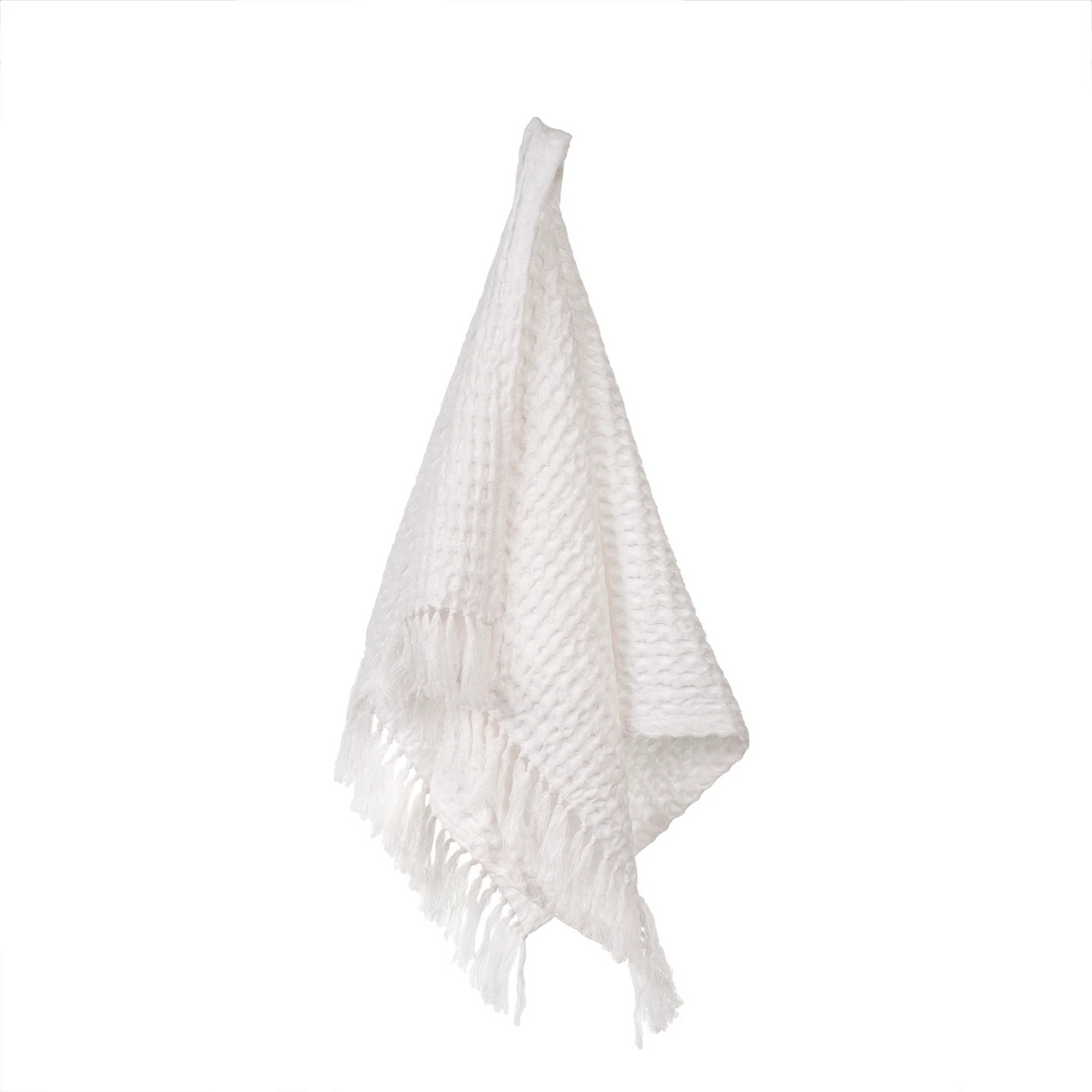 Waffle Hand Towel | White