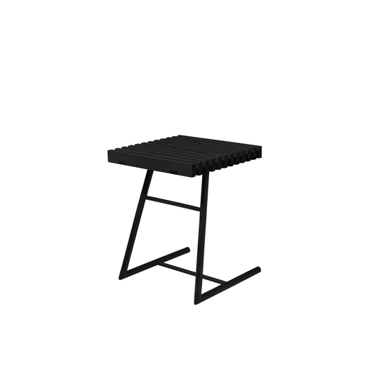 Floor Model | Transit End Table | Black Ash