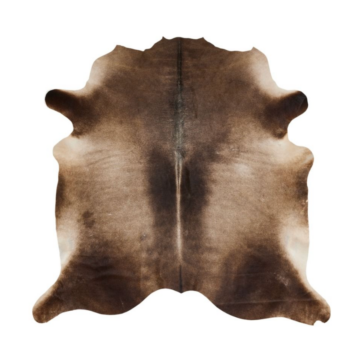 Hair On Hide | Solid Dark Brown | Floor Sample