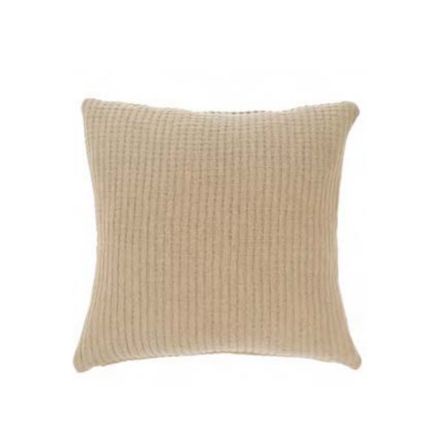 Load image into Gallery viewer, Kantha-Stitch Pillow | Chambray
