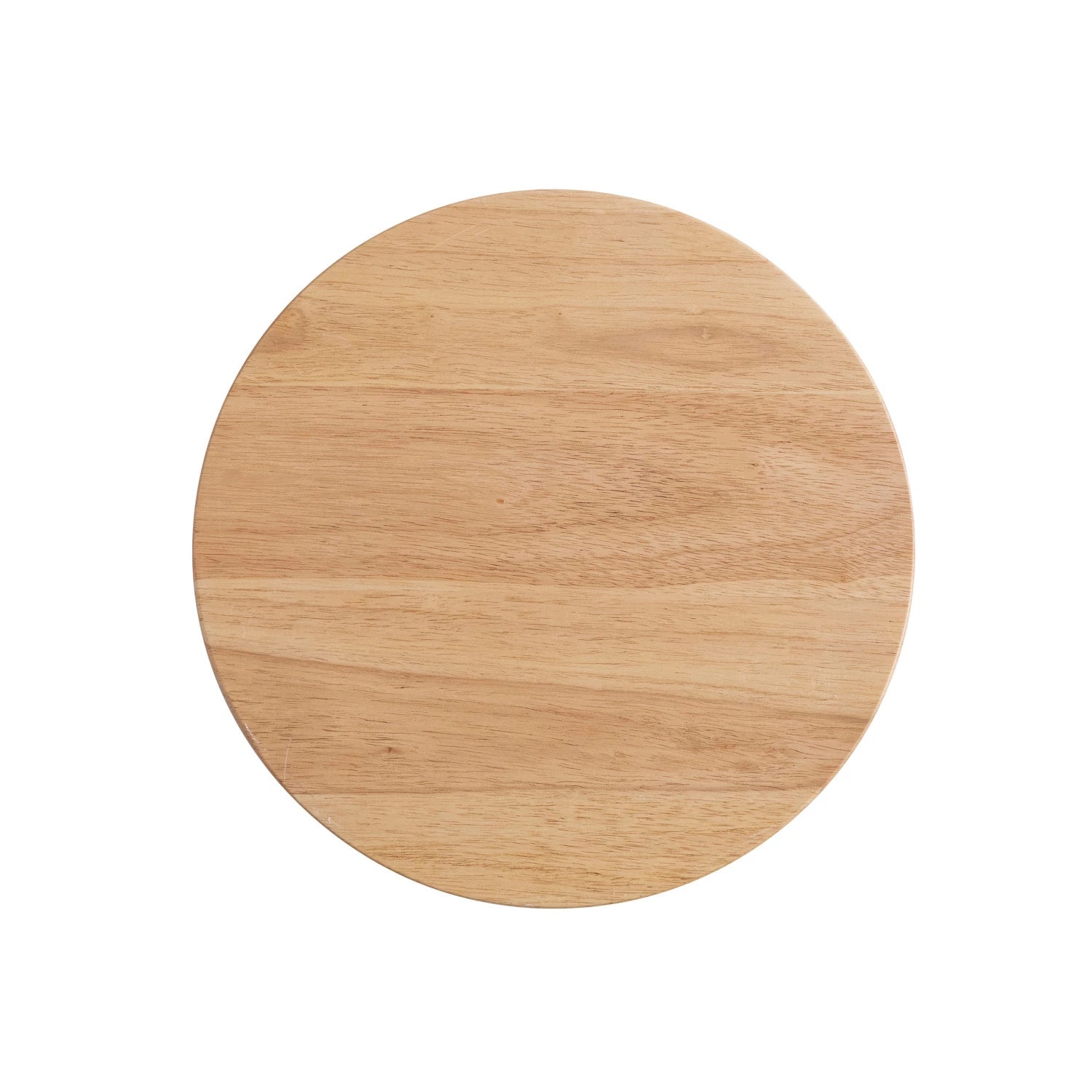 Rubberwood Cheese Board with Handles | Natural