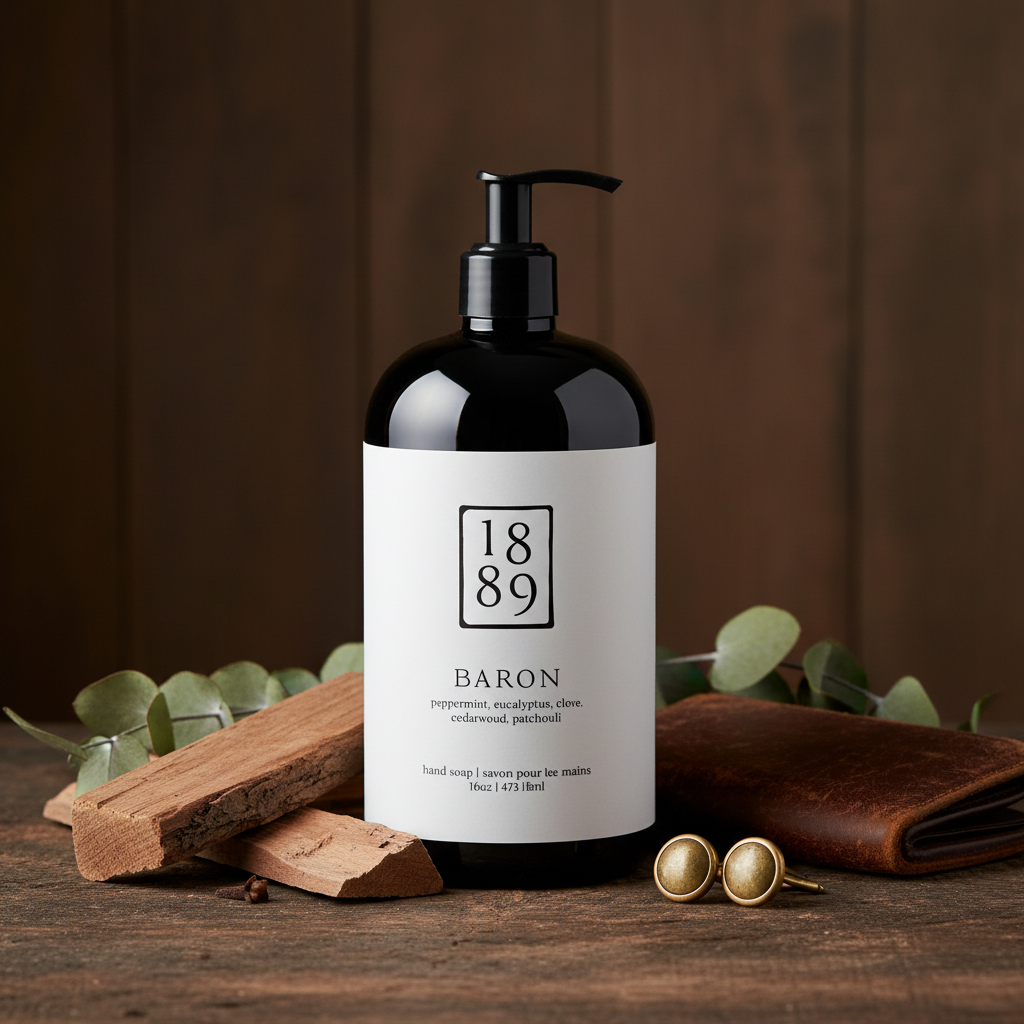 Baron Hand Soap - Sales-Optimized Lifestyle Image