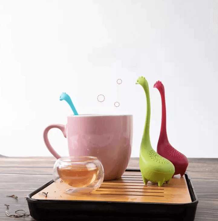 Dinosaur Tea Infuser with Long Handle