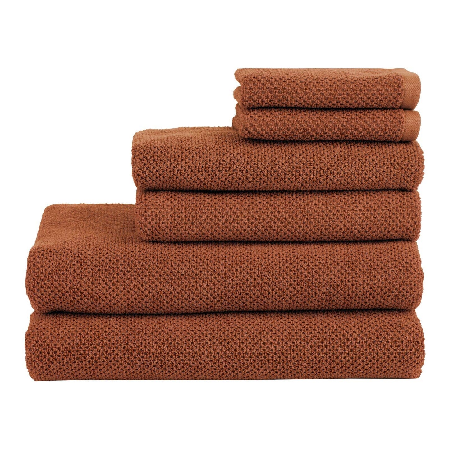 Rust 6Pc Bath Towel Set | Nate Home by Nate Berkus