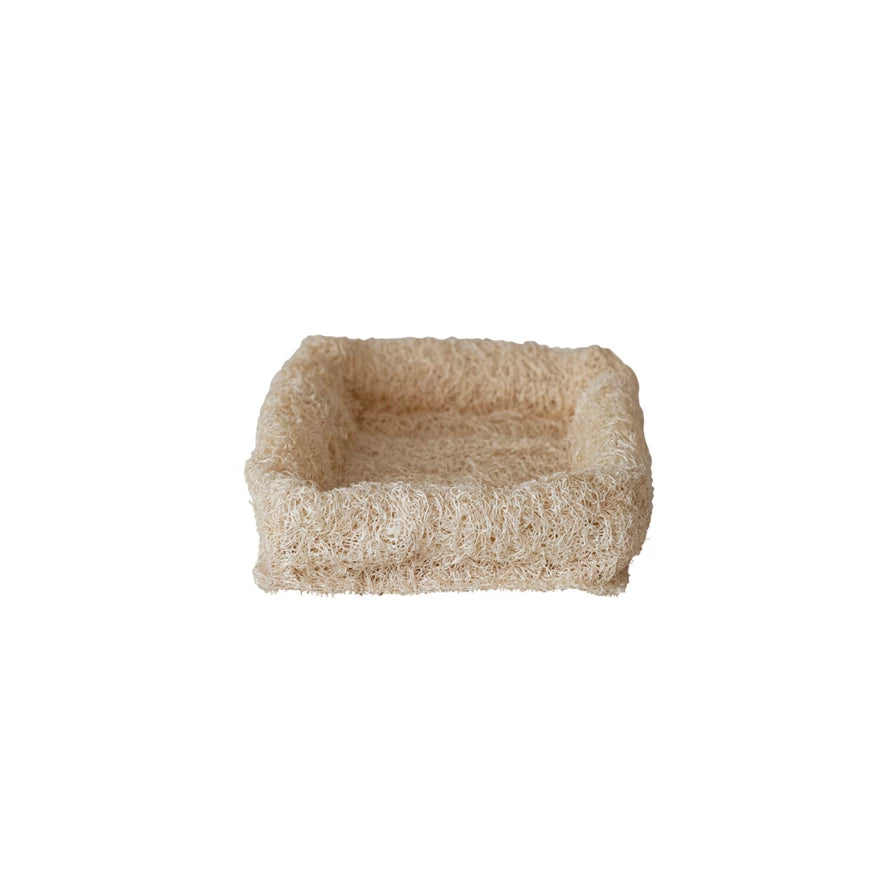 Loofah Container | Natural Small