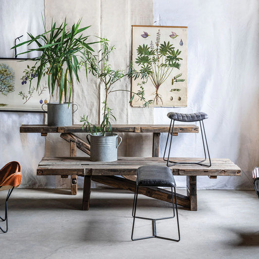 Salvaged Beam Coffee Table