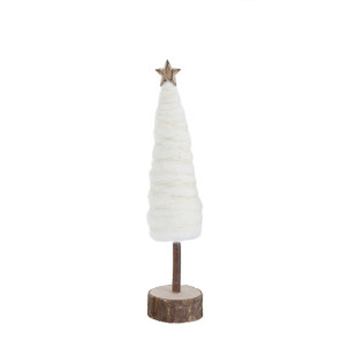 Wool Christmas Tree with Star