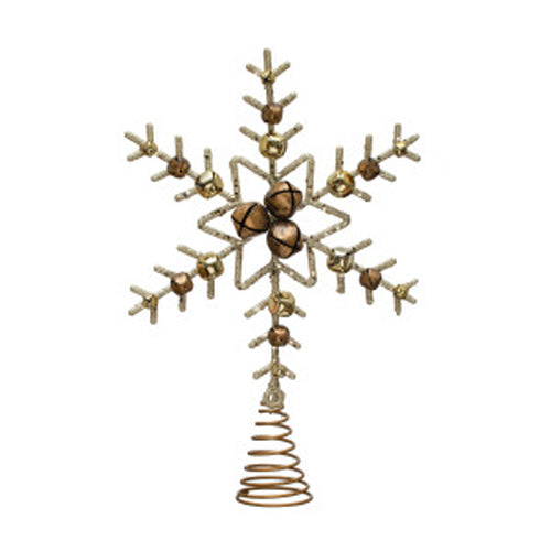 Jingle Bells & Glitter Tree Topper