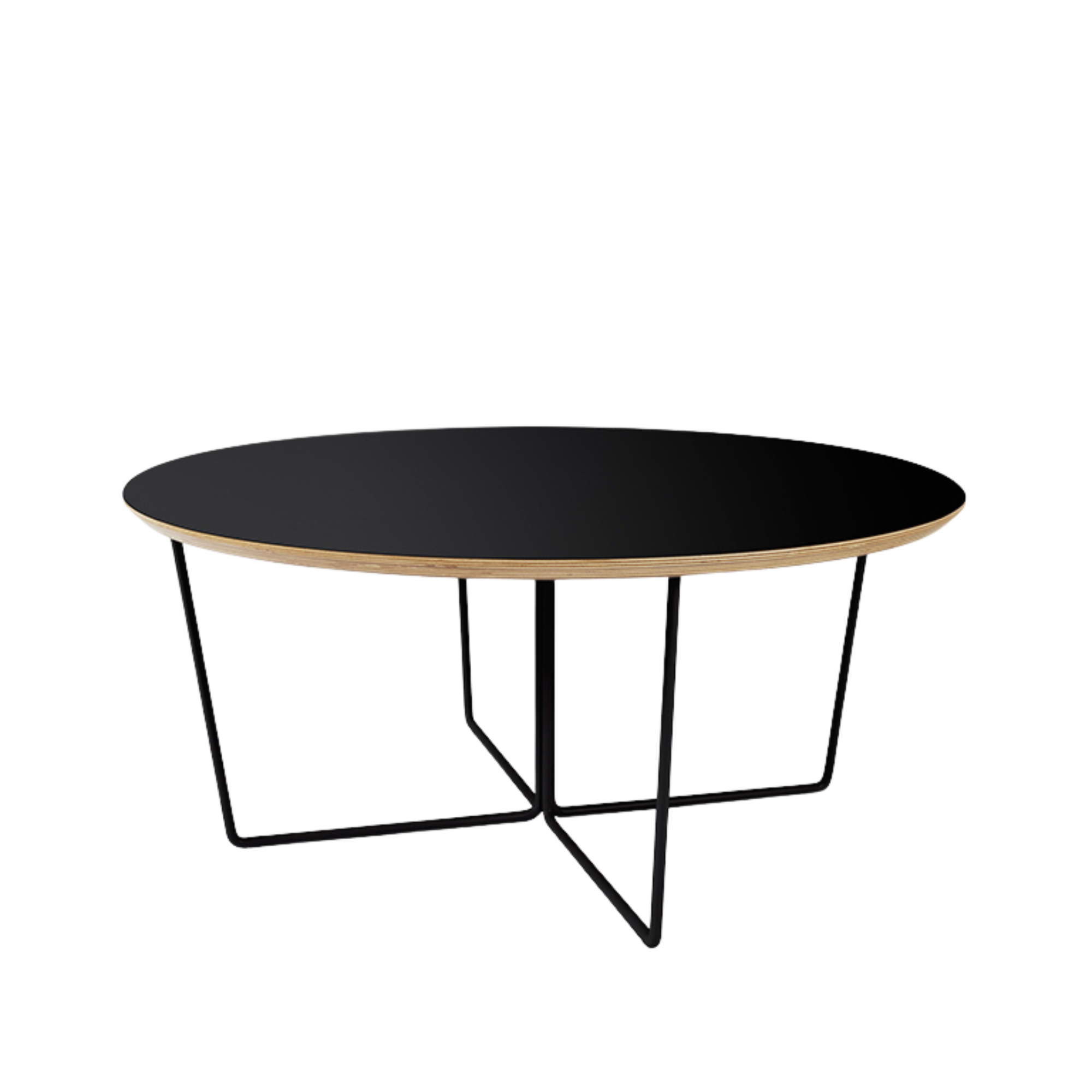 Array Coffee Table | Round Black