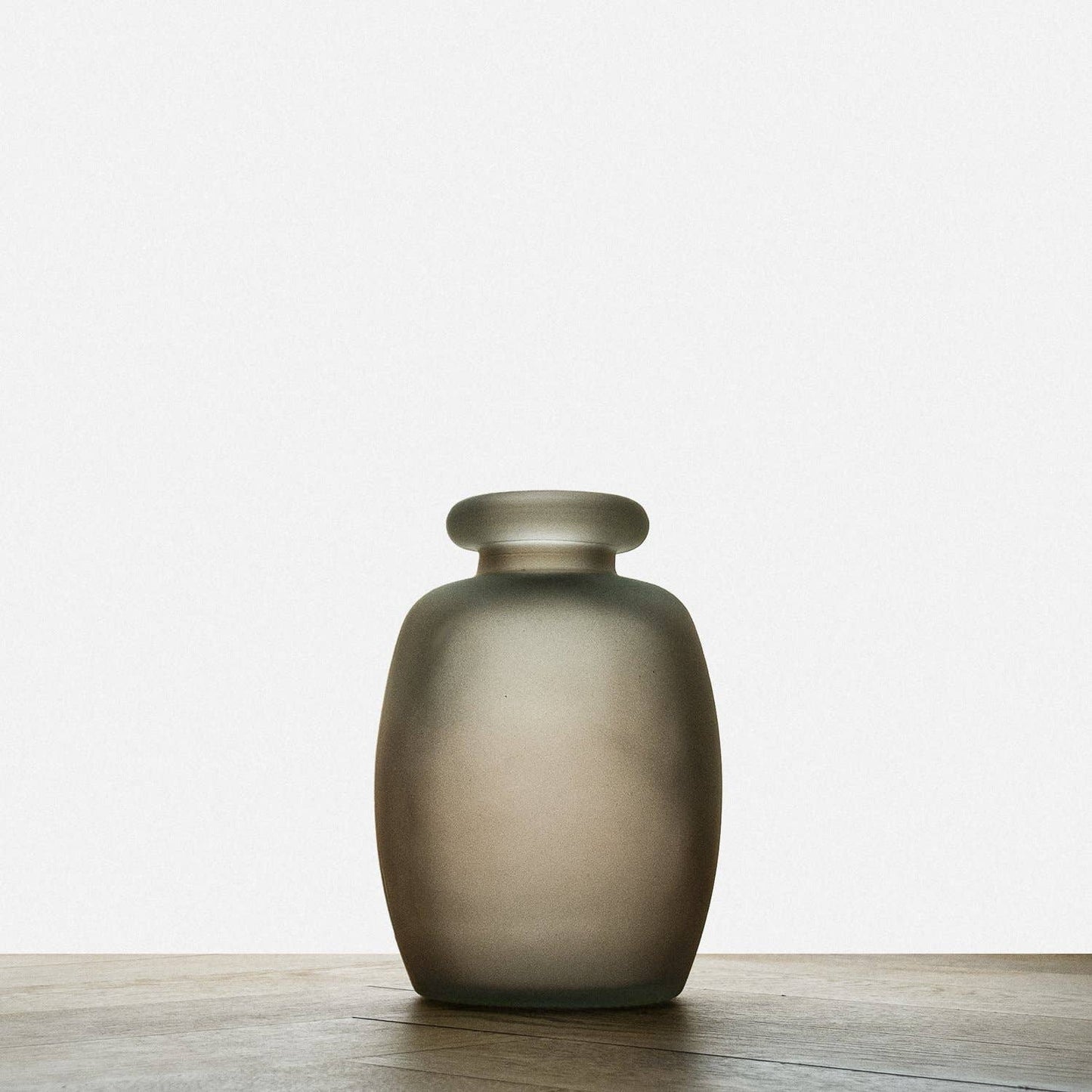 Bruno Recycled Glass Vase | Brown