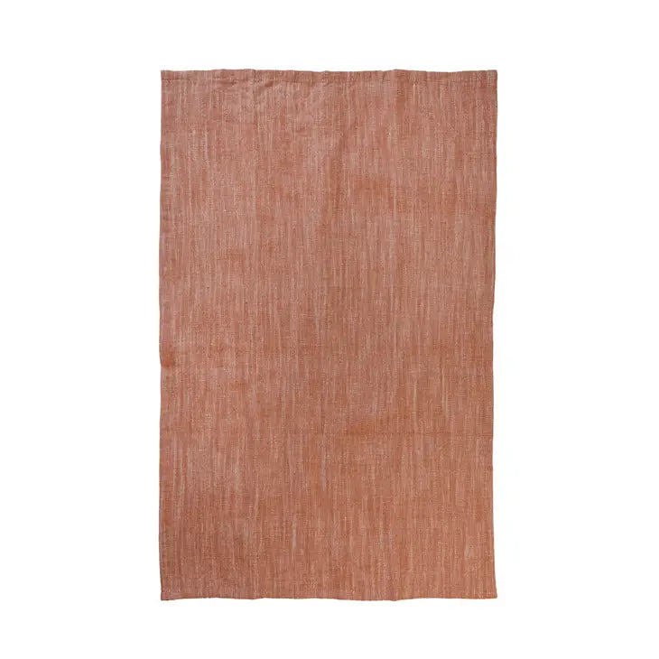 Fynn Linen Towel | Rust
