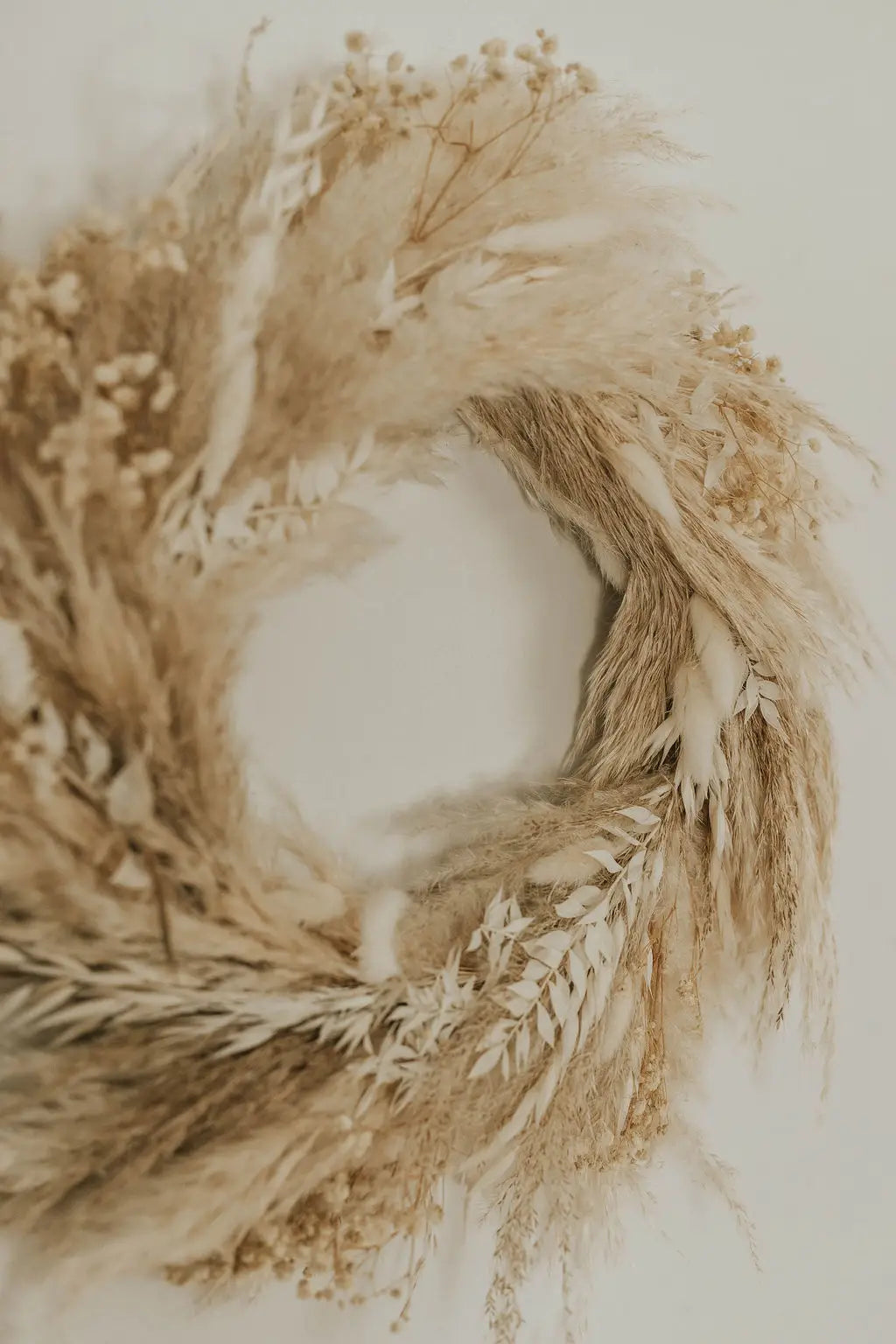 Boho Pampas Wreath