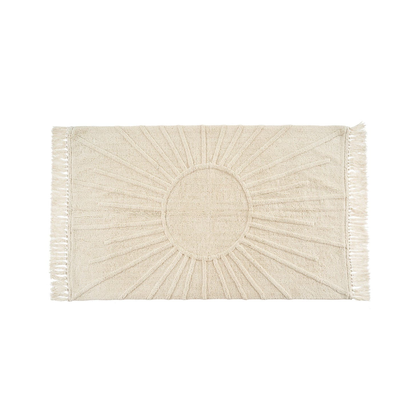 Sun Tufted Rug | Off White