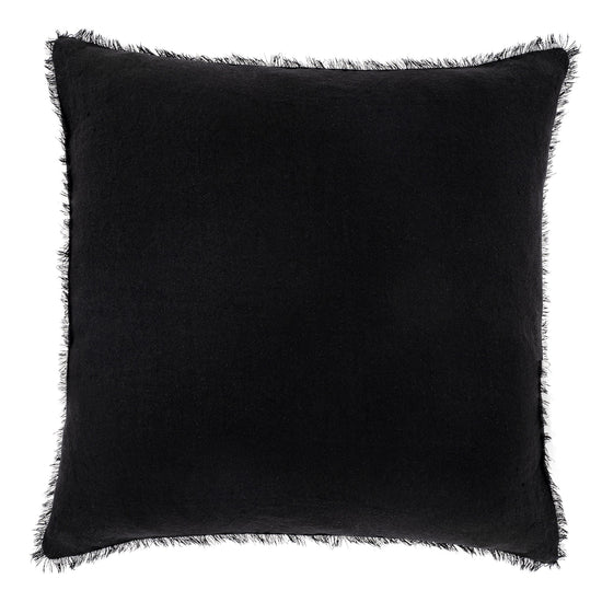 Load image into Gallery viewer, Lina Linen Pillow | Black
