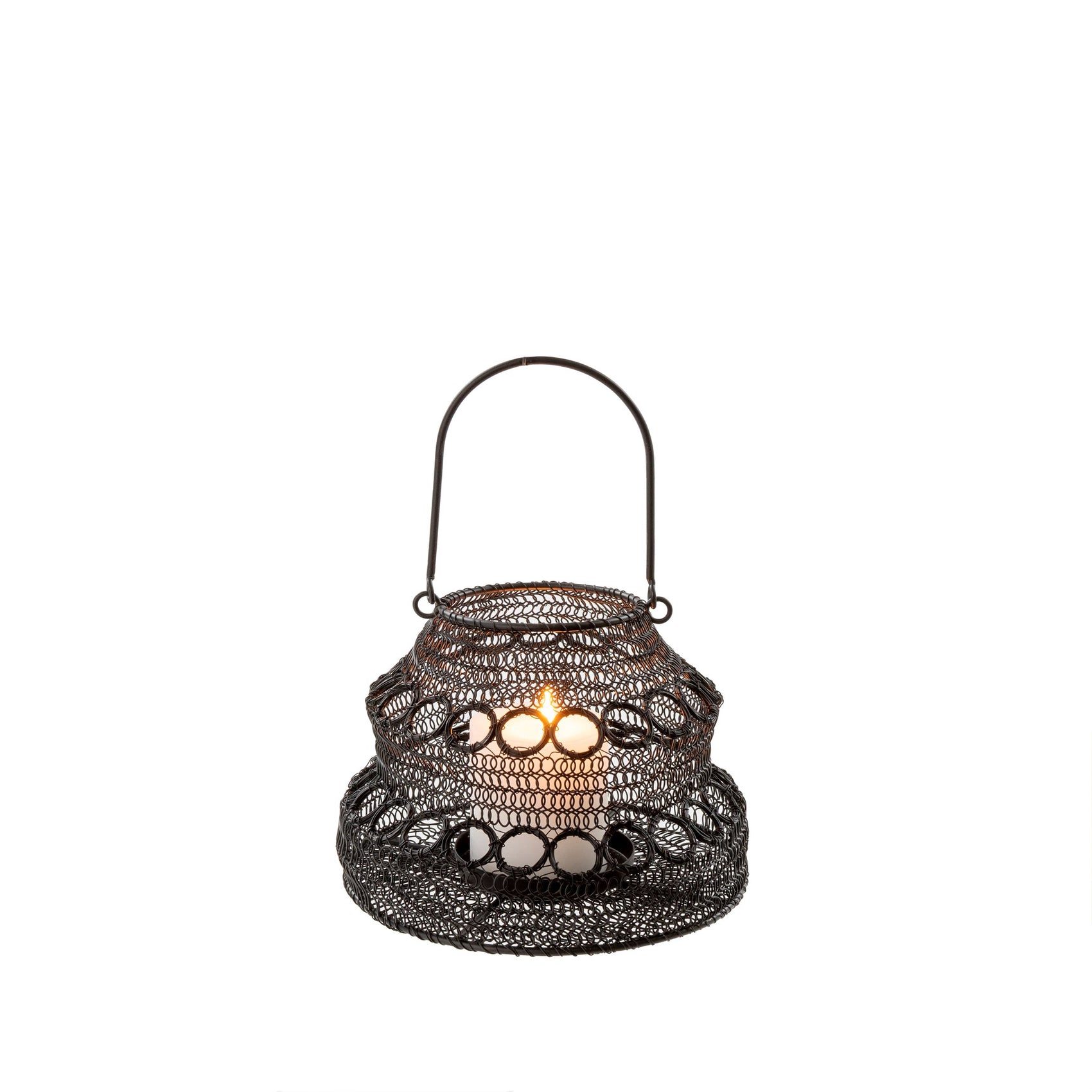 Wonderland Wire Lantern | Small | Black