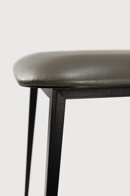 Load image into Gallery viewer, DC Dining Chair By Djordje Cukanovic | Olive Green Leather
