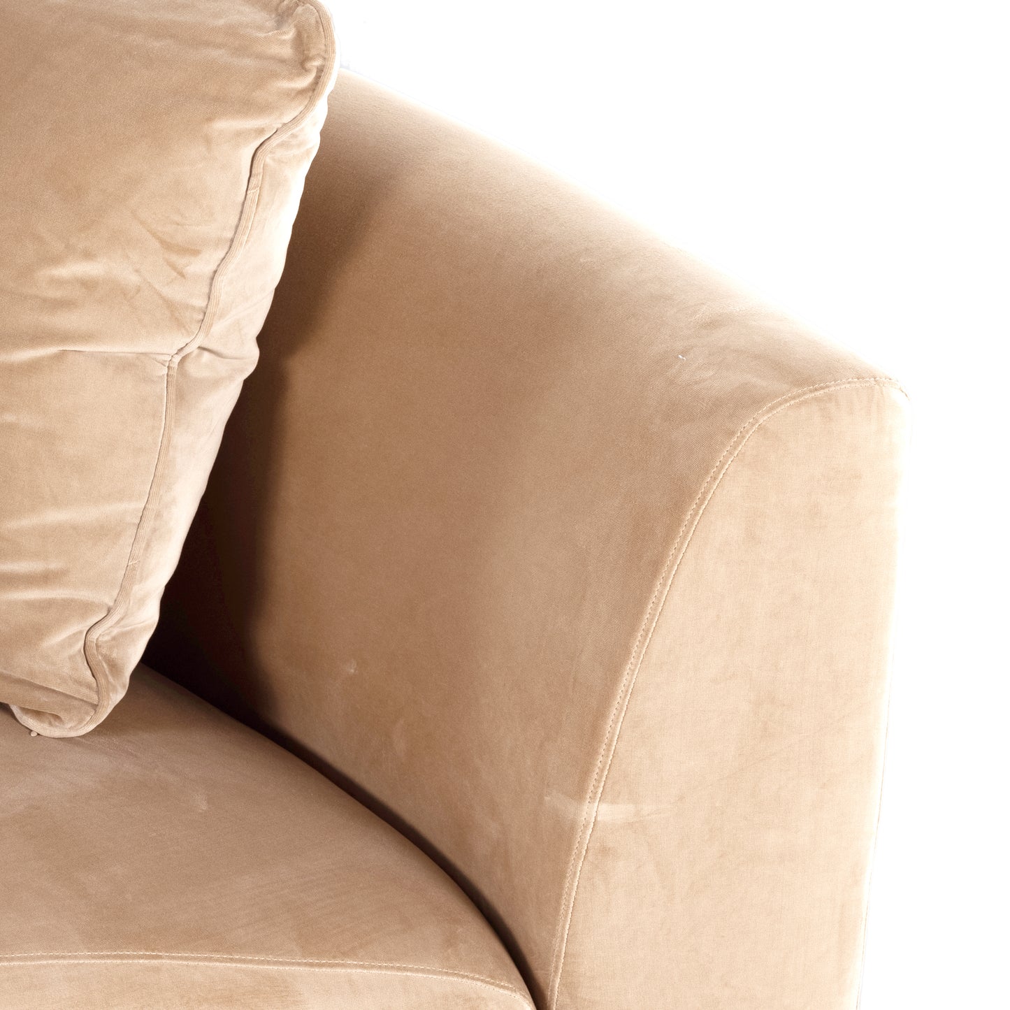 Liam Sectional | Right Arm Facing | Surrey Camel
