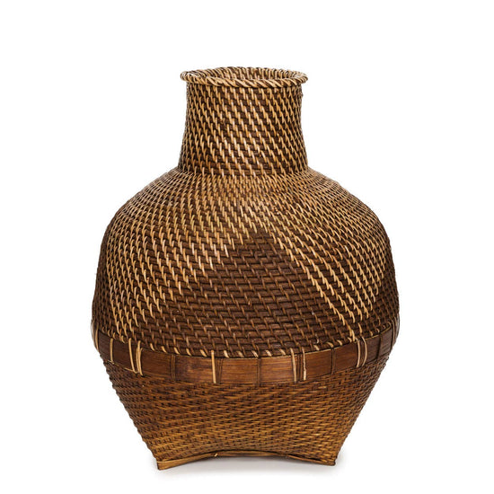 Load image into Gallery viewer, Natural Brown Colonial Vase
