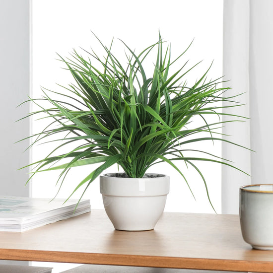 Grass Potted Faux Plant