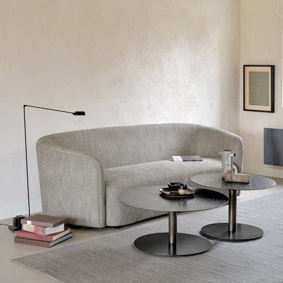 Ellipse Sofa | 3 seater | Ash by Jacques Deneef