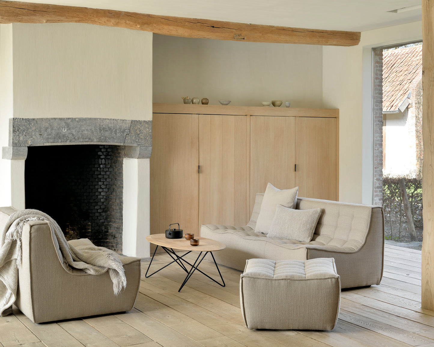 Nomad Cushion by Dawn Sweitzer | Oat | Lumbar