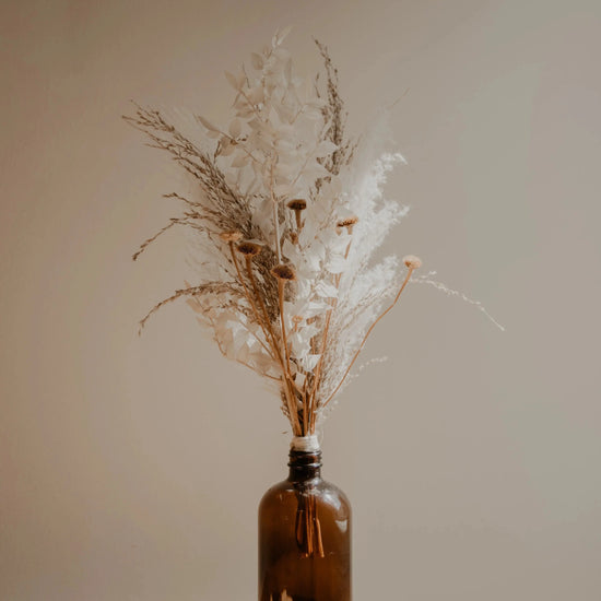 Everlasting Pampas Bouquet | Vase Included