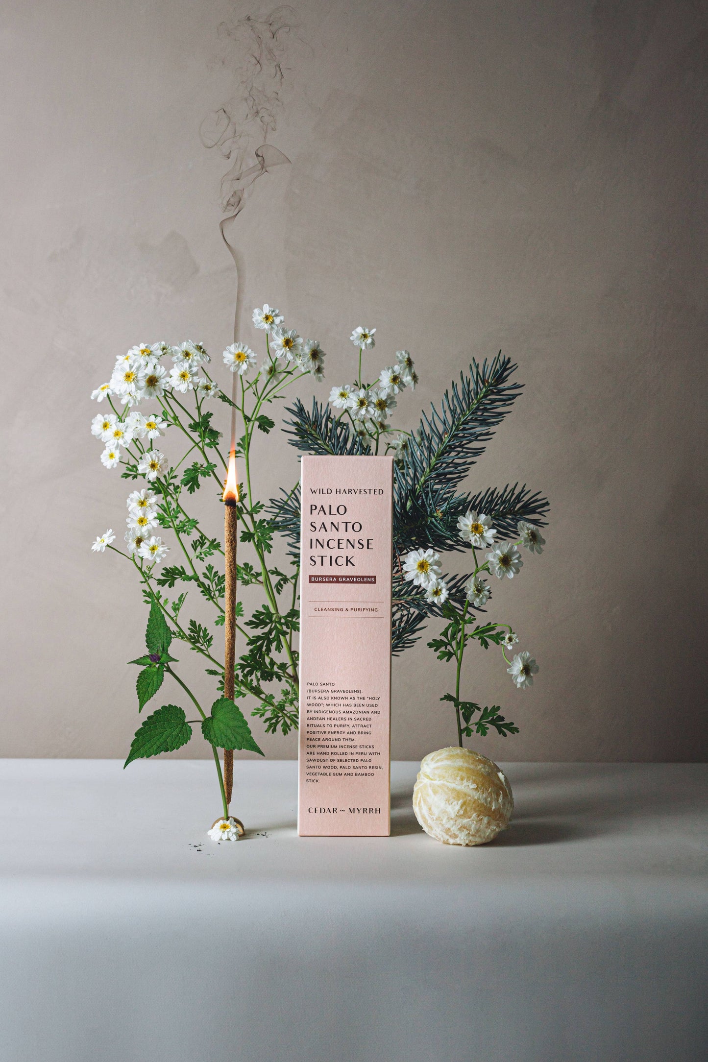 Palo Santo Hand-Rolled Incense Stick