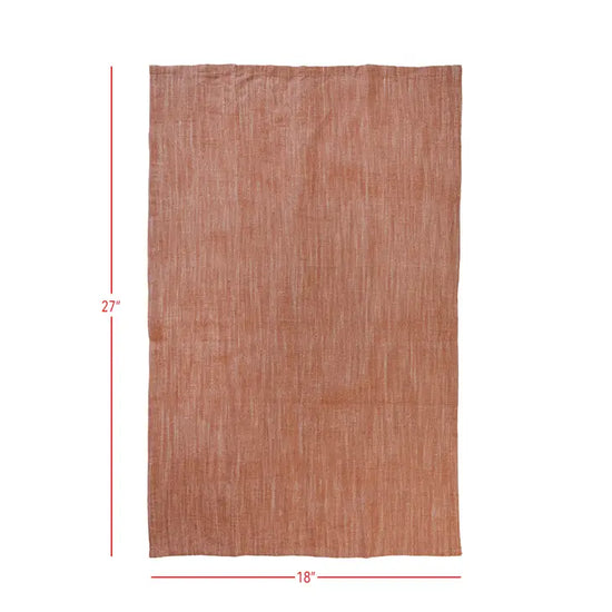 Load image into Gallery viewer, Fynn Linen Towel | Rust
