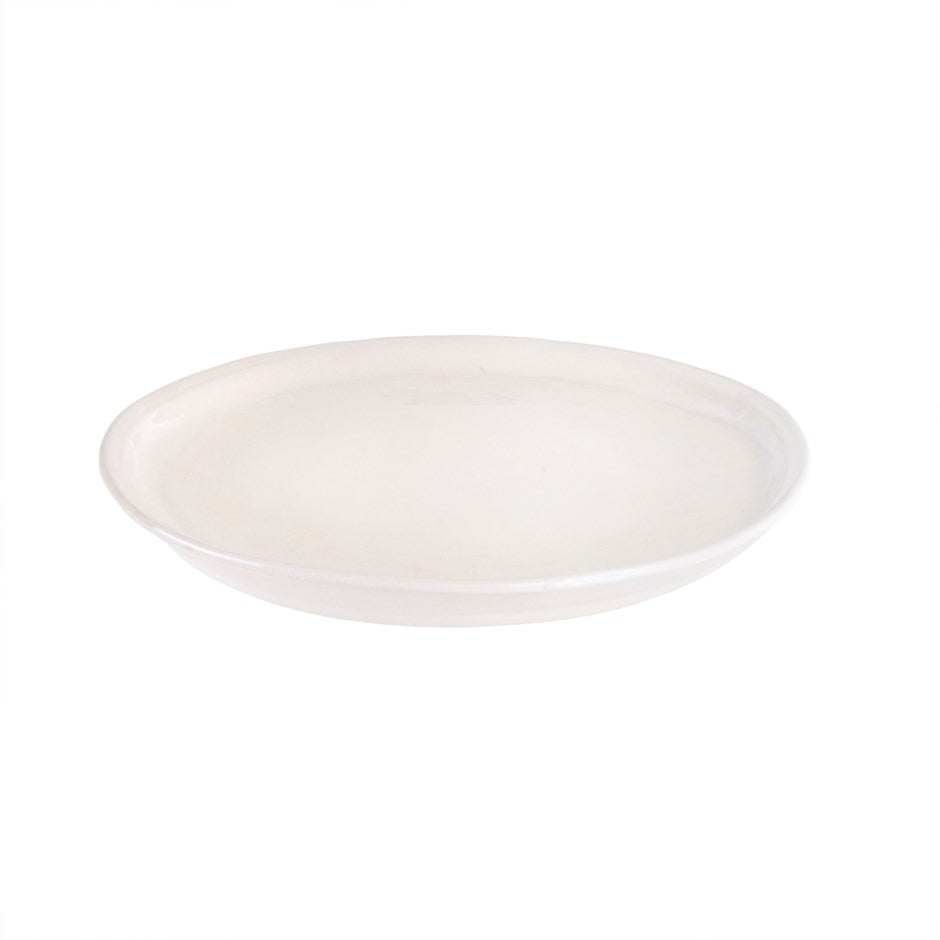 Highland Salad Plate | White