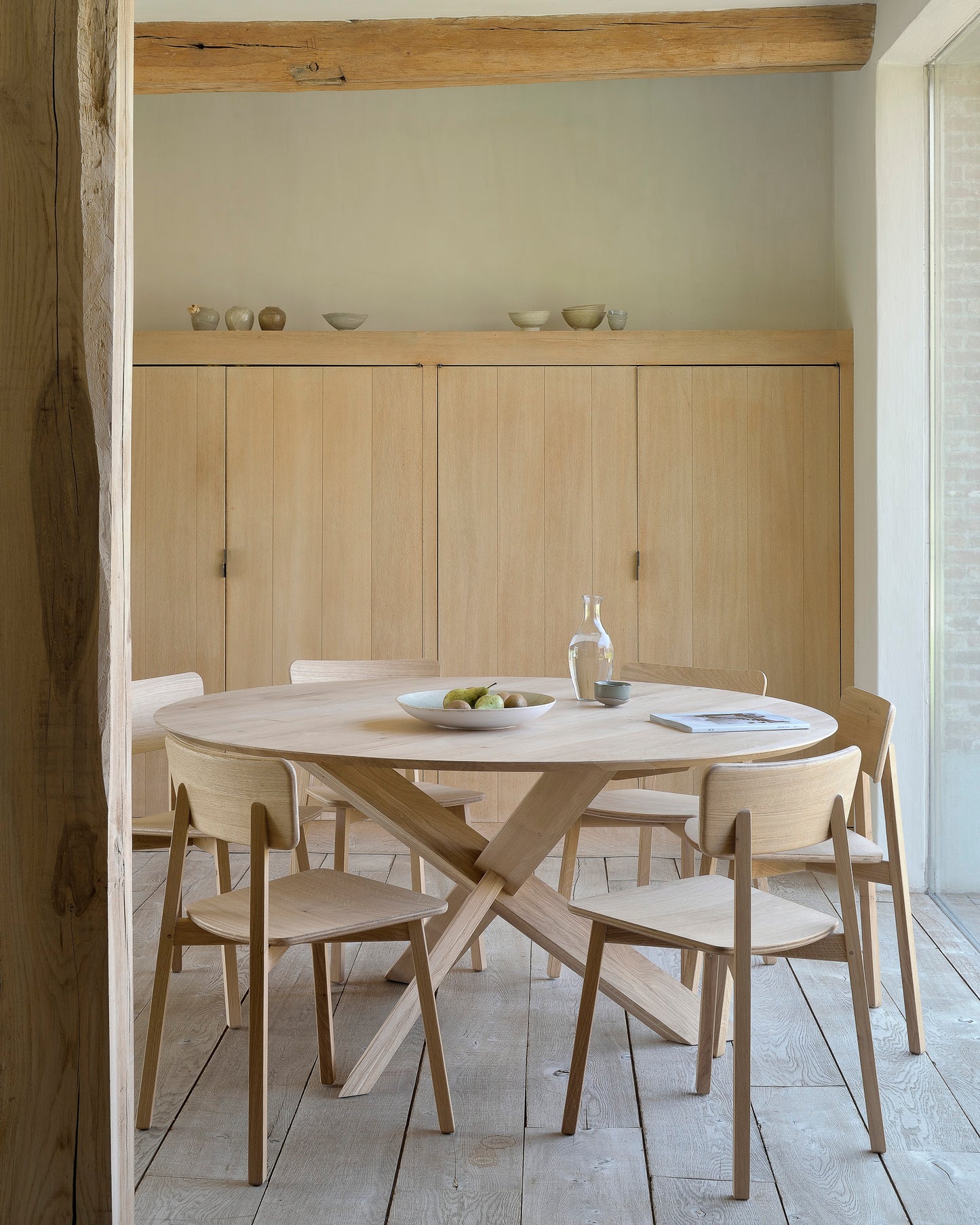 Casale Dining Chair | Varnished Oak