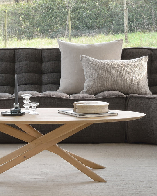 Nomad Cushion by Dawn Sweitzer | Oat | Lumbar
