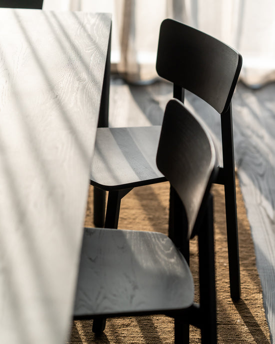 Casale Dining Chair | Oak Black